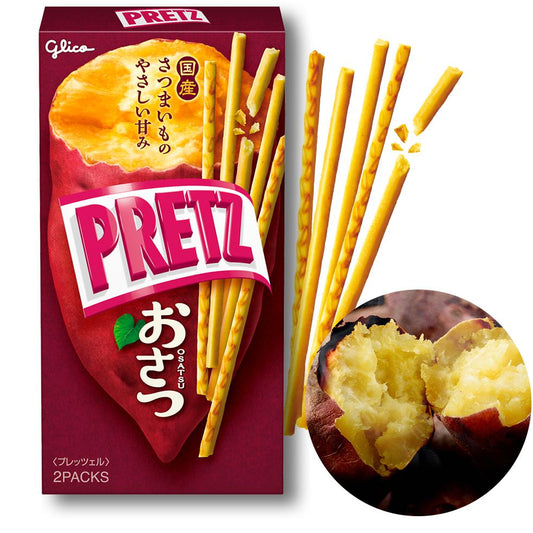 Glico Pretz Sweet Potato 62g グリコ　プリッツ　おさつ