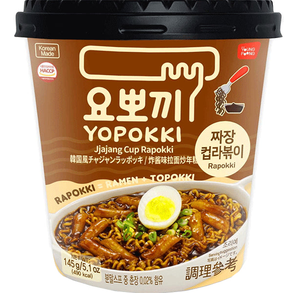 YoungPoong cup Yoppokki Rapokki Jjajang 145g