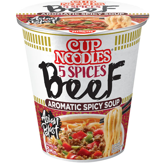 Nissin cup nds 5 Spices Beef 64g 日清カップヌードル 5スパイス ビーフ