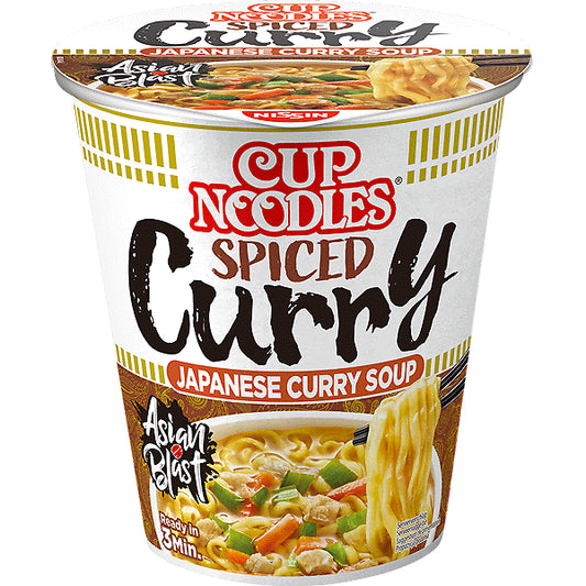 Nissin cup nds Spiced Curry 67g 日清 カップヌードル カレー