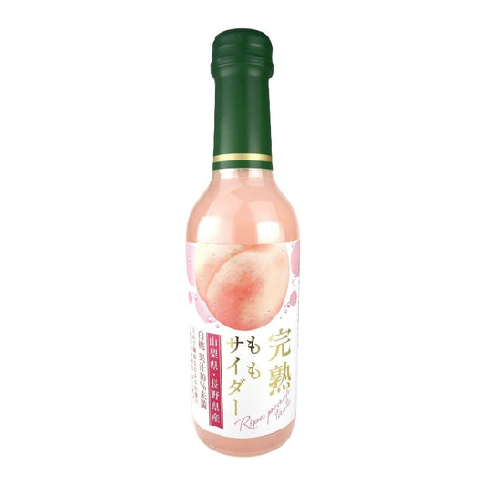 Kimura Peach Cider 240ml キムラ　完熟ももサイダー