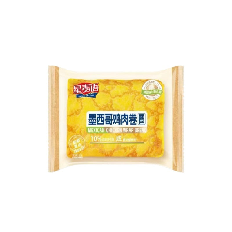 XMY Mexican Meat Floss Bread 80g 墨西哥鸡肉卷面包