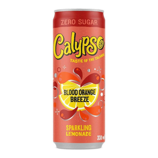 Calypso Blood Orange Breeze Sparkling Lemonade 330ml
