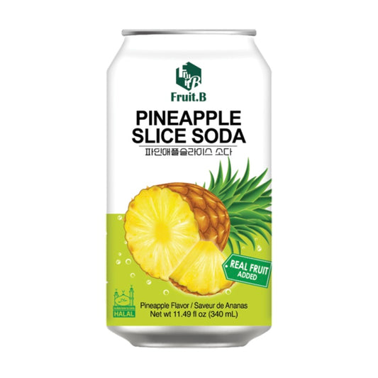 Fruit.B Ananas Slice Soda 340ml