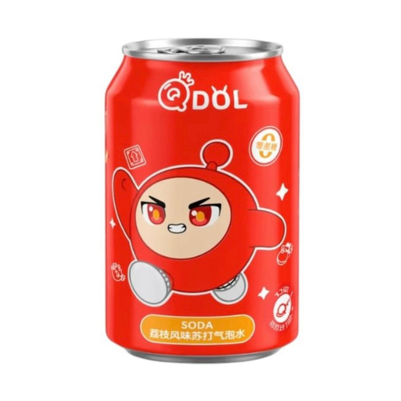 Qdol Soda Lychee 330ml
