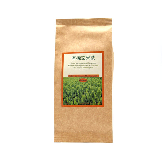 JRS Genmaicha Organic Green Tea with Roasted Rice 100g 有机玄米茶