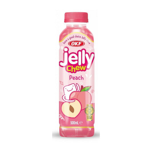 OKF Jelly Chew Peach 500ml