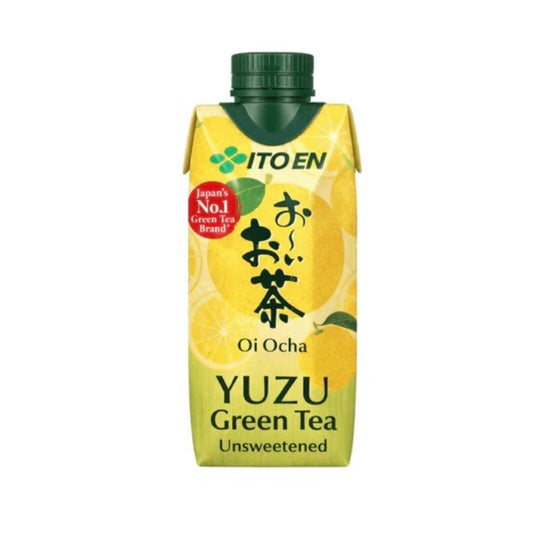 Itoen Oi Ocha YUZU Green Tea 330ml 伊藤園　お〜いお茶　緑茶　柚子入り