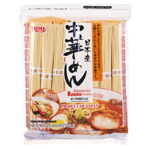 J-Basket Hime Chuka Ramen 8pz 720g 日本産　中華めん