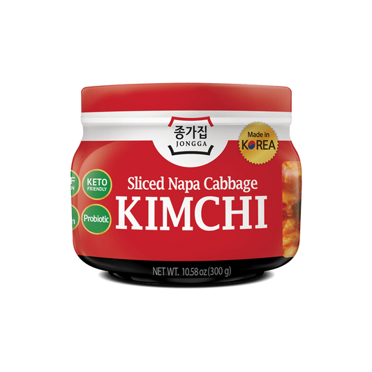 Jongga Sliced Napa Cabbage Kimchi 300g (Vegan) 💧