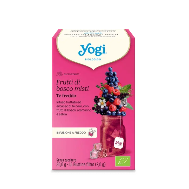 Yogi Tè Freddo Frutti Di Bosco 30g