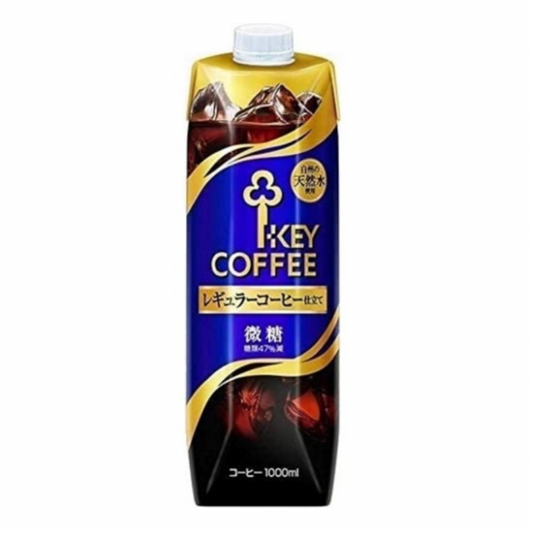 Key Coffee Liquid Coffee Light Sugar 1L