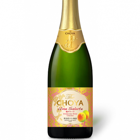 Choya Umeshu Sparkling alc.5.5% チョーヤ　発泡性ワイン梅酒