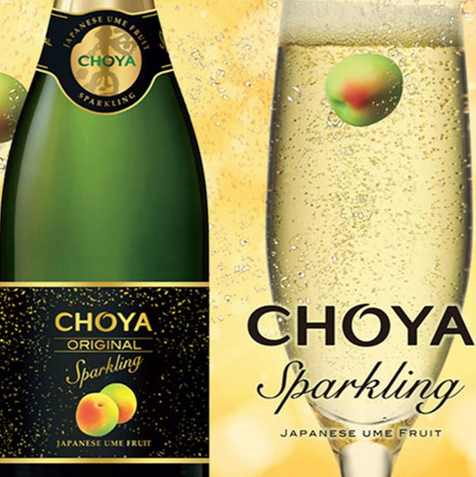 Choya Umeshu Sparkling alc.5.5% チョーヤ　発泡性ワイン梅酒