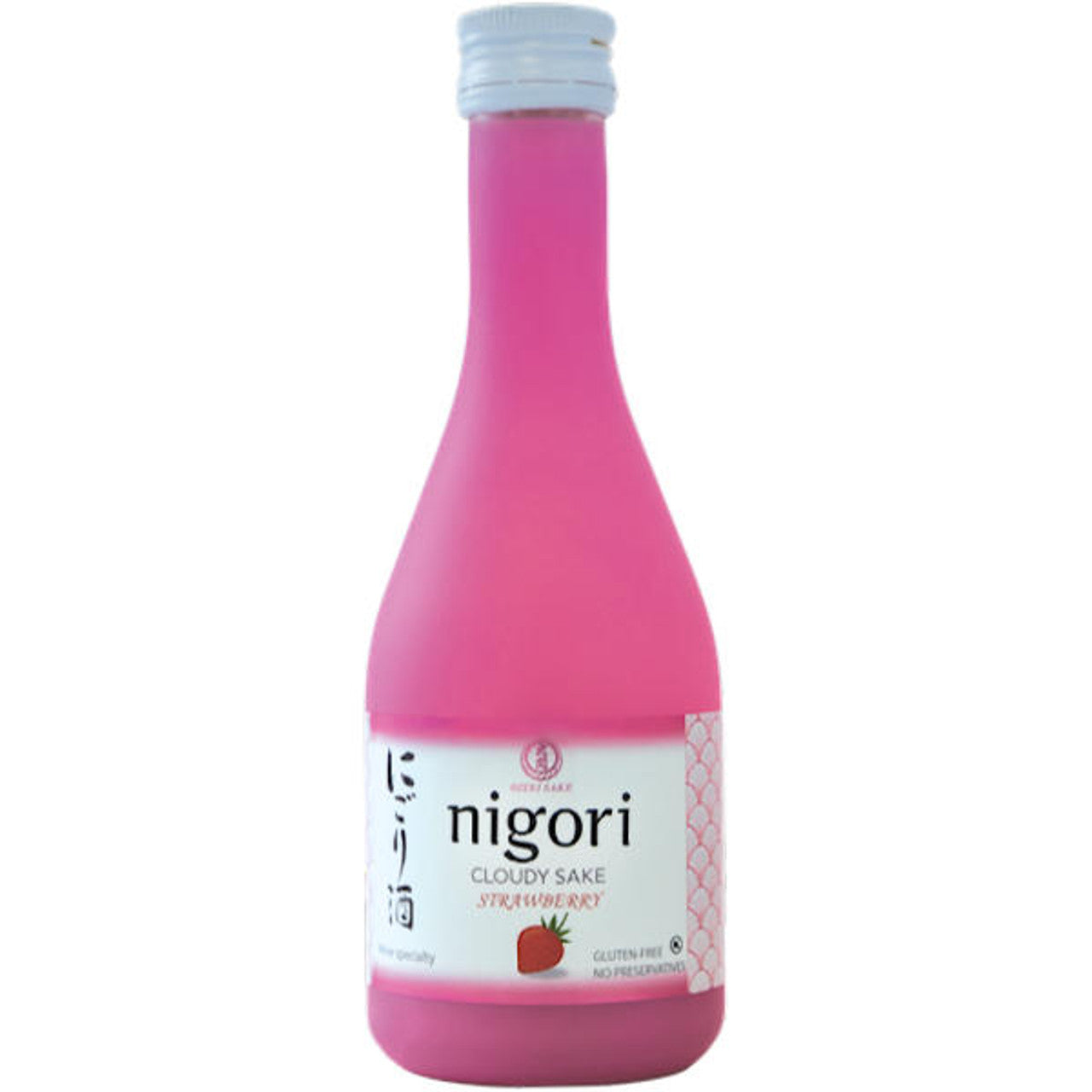 Ozeki Junmai Strawberry Nigori 300ml 大関　にごり酒　ストロベリー風味