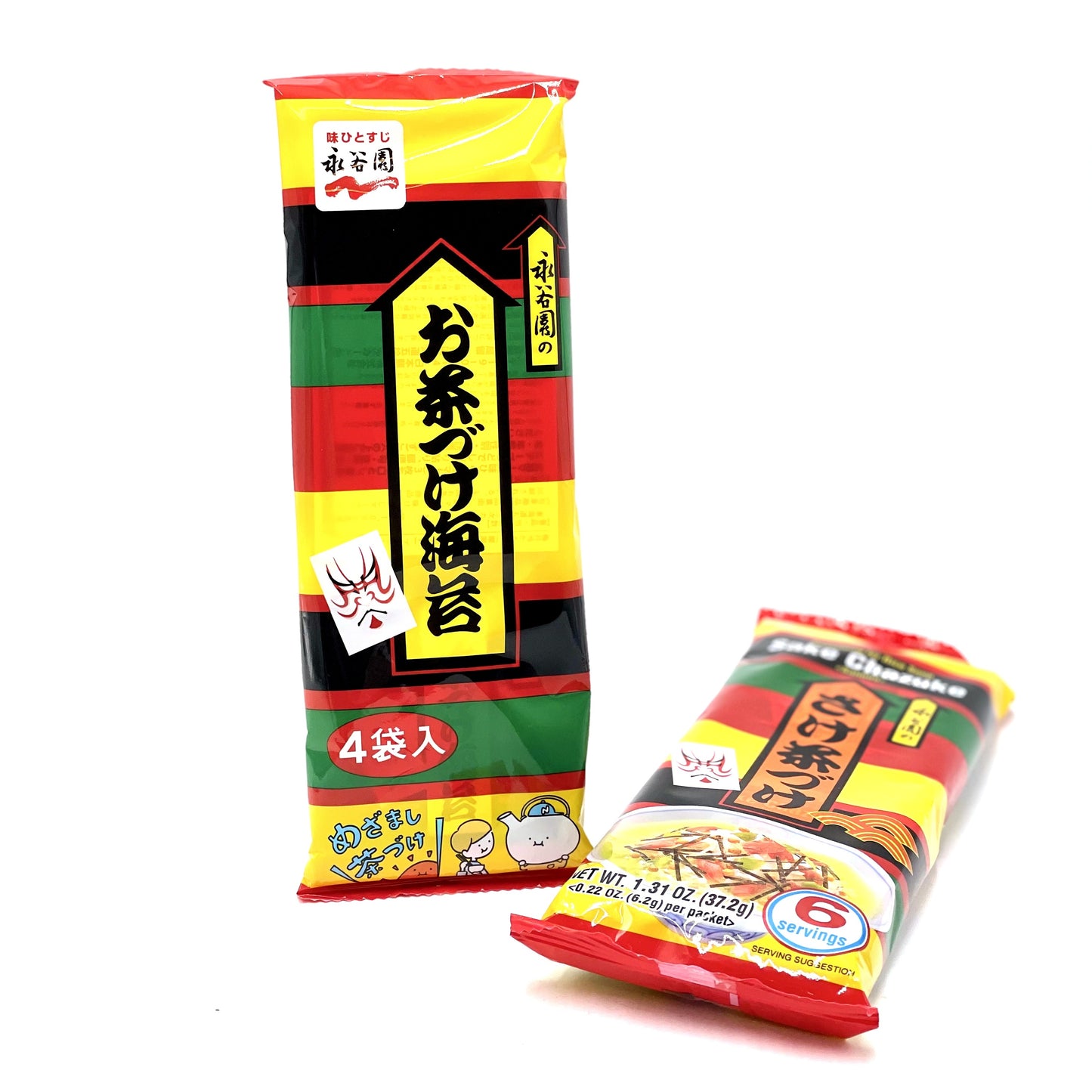 Nagatanien Ochazuke Nori (4pcs) seasoning 24g 永谷園 お茶づけ海苔