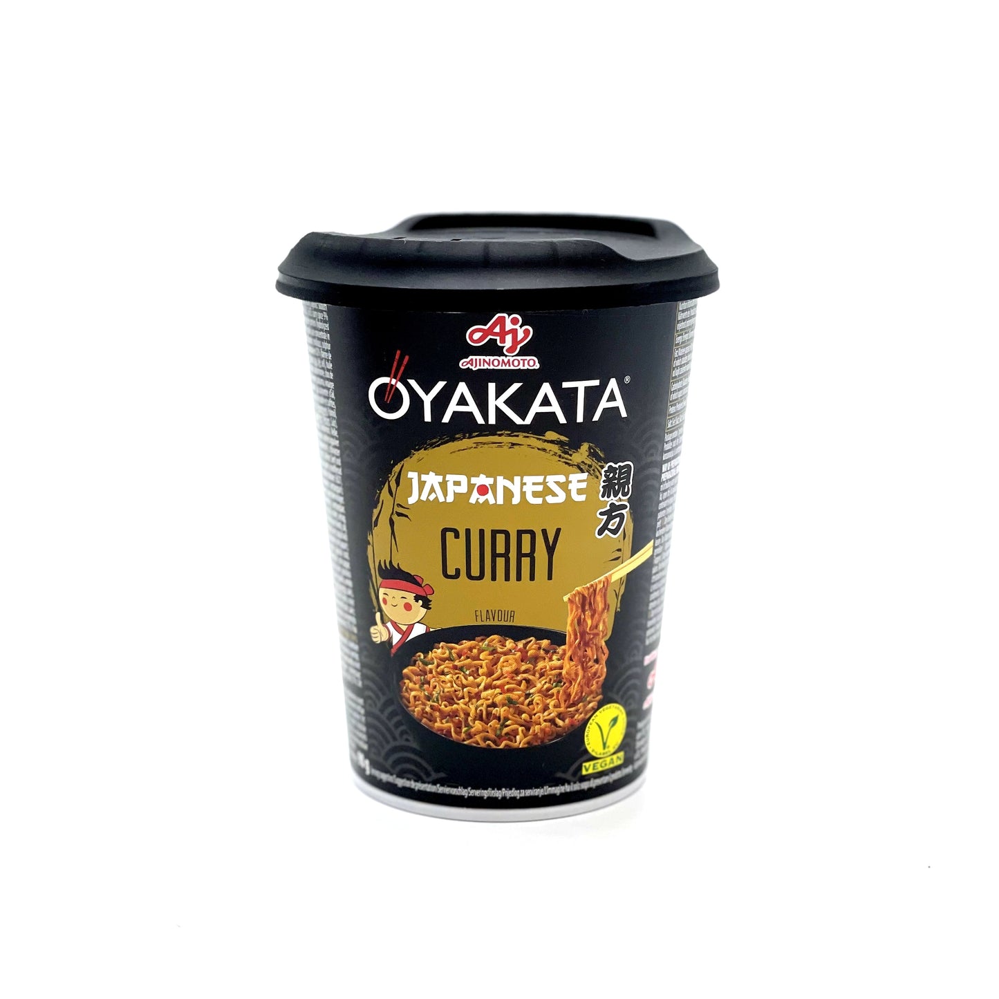 Oyakata cup Ndls Japanese Curry Flavor 90g 味の素　親方焼きそば　カレー