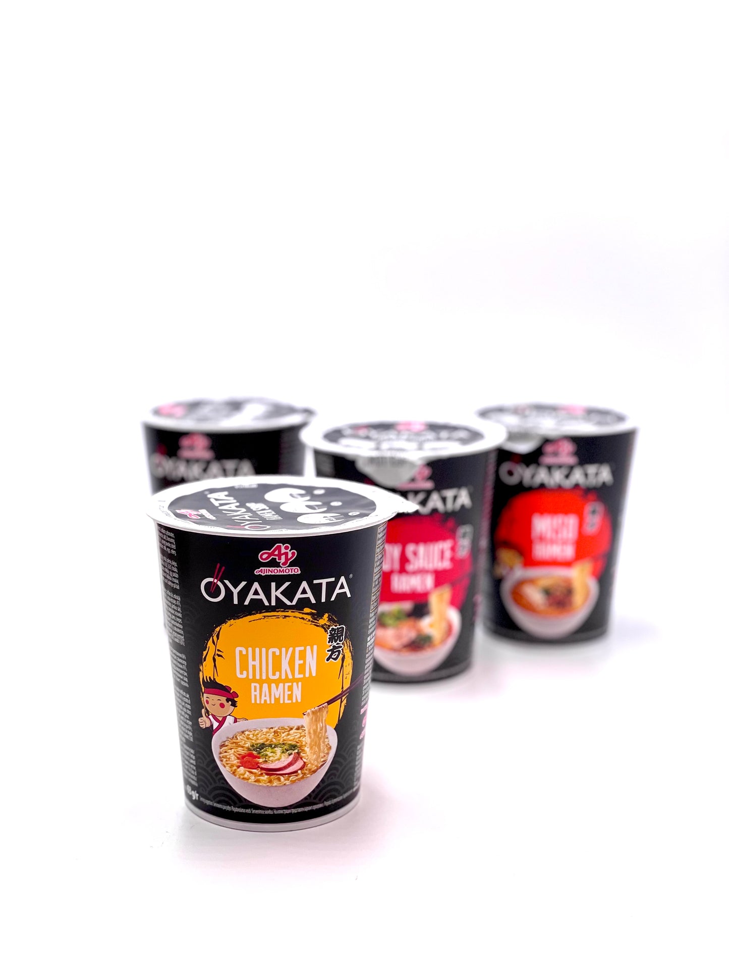 Oyakata cup Ndls Japanese Curry Flavor 90g 味の素　親方焼きそば　カレー