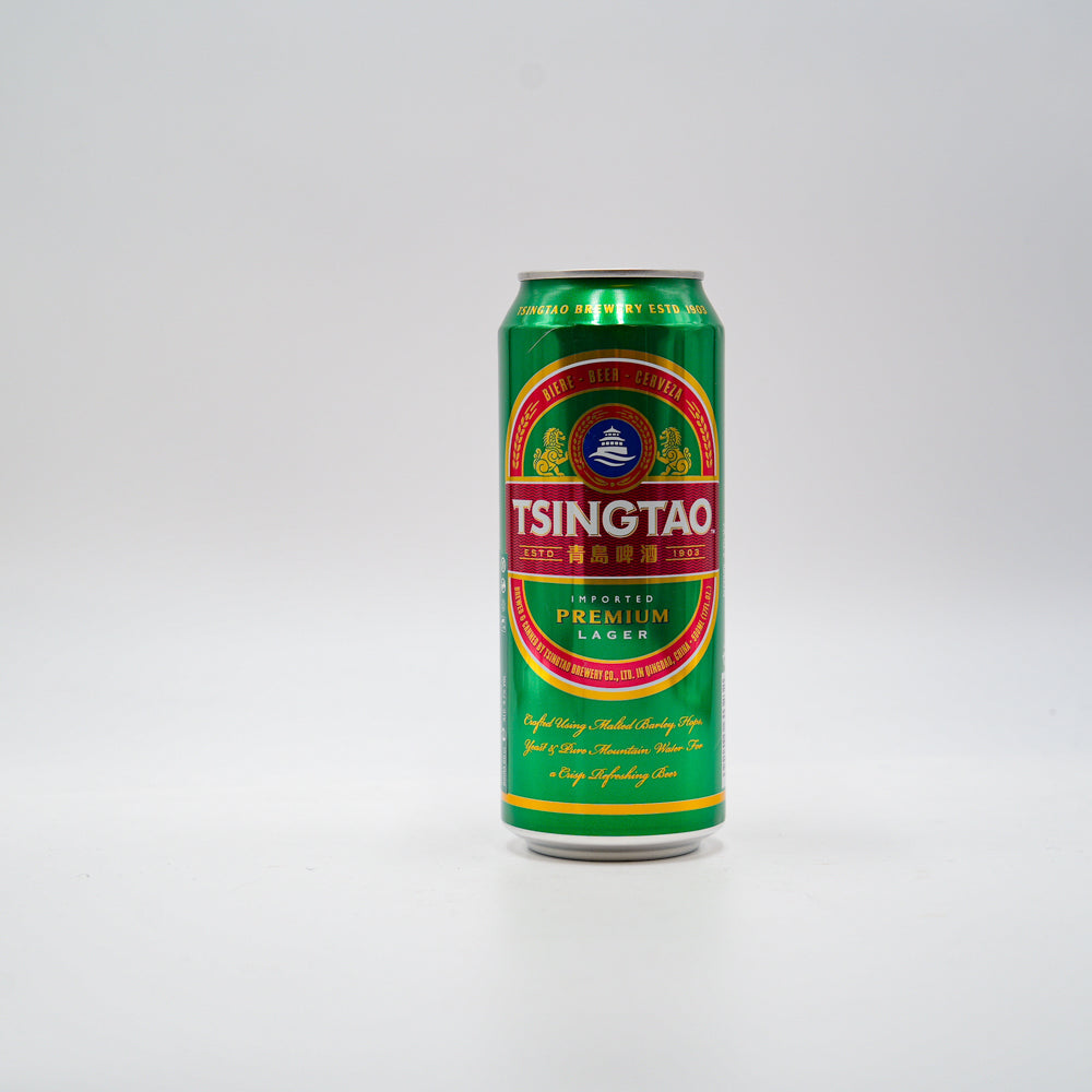 Tsingtao Birra can alc.4.7% 500ml 青岛啤酒 罐装