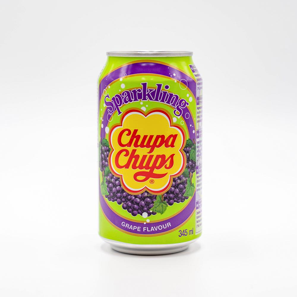 Chupa Chups uva 345ml 葡萄味苏打汽水
