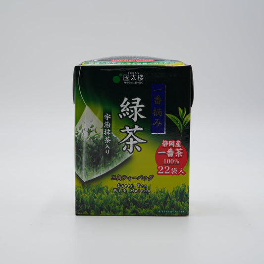 Kunitaro Te Verde con Matcha 39.6g 国太楼绿茶