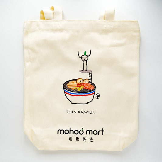 Mohoo x Artist 100% Cotone Tote Bag  *Shin Ramyun