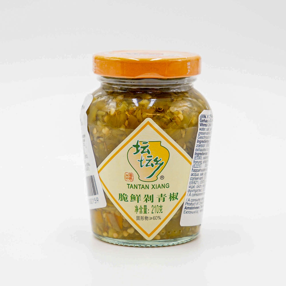 TTX Peperoncino Verde Tritato 210g 坛坛香剁青椒