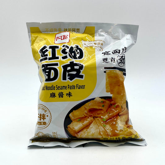 AK inst Noodles with Tahini Paste 190g 阿宽红油面皮 干拌麻酱味