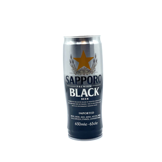 Sapporo Black Beer Can alc,5%650ml