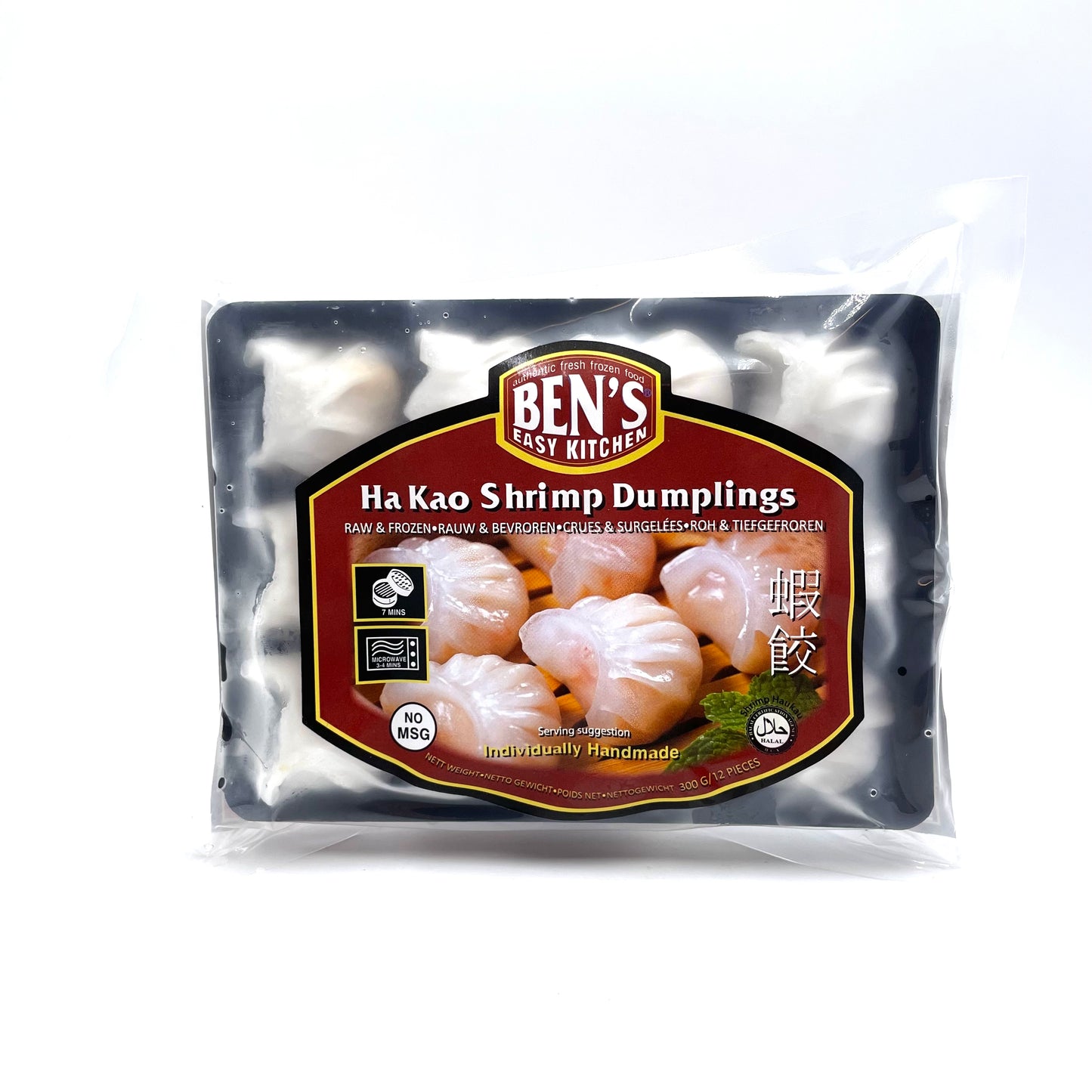 Ben's Shrimp Dumplings 12pcs (300g) 水晶虾饺 ❄️