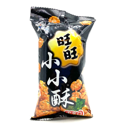 WantWant snack croccante piccante con alghe60g 旺旺小小酥 海苔辣味