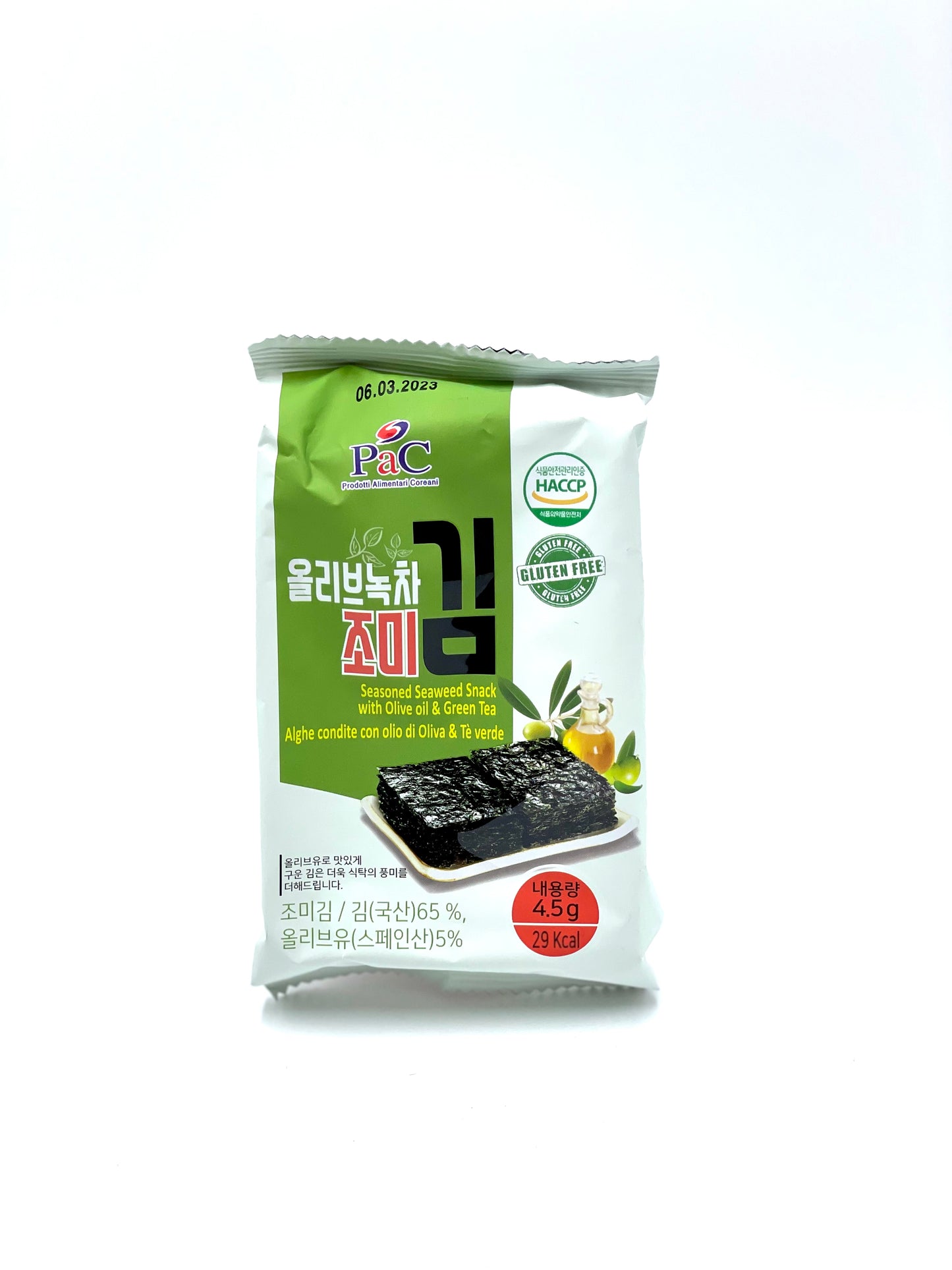 Pac Toasted Algae 4.5g*9pcs