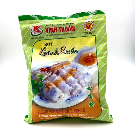 VT Farina di Ravioli /Flour for Wet Rice Paper Banh Cuon 400g 永顺越南粉卷粉