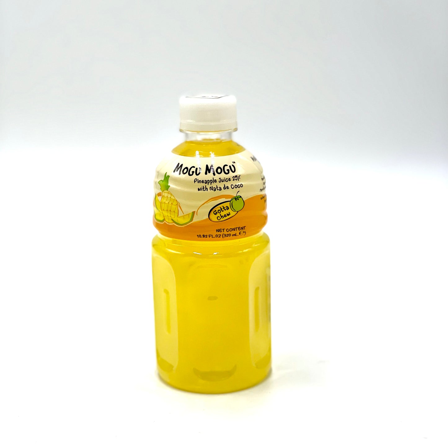 Mogu Mogu Pineapple Juice 25% +Nata de Coco 320ml