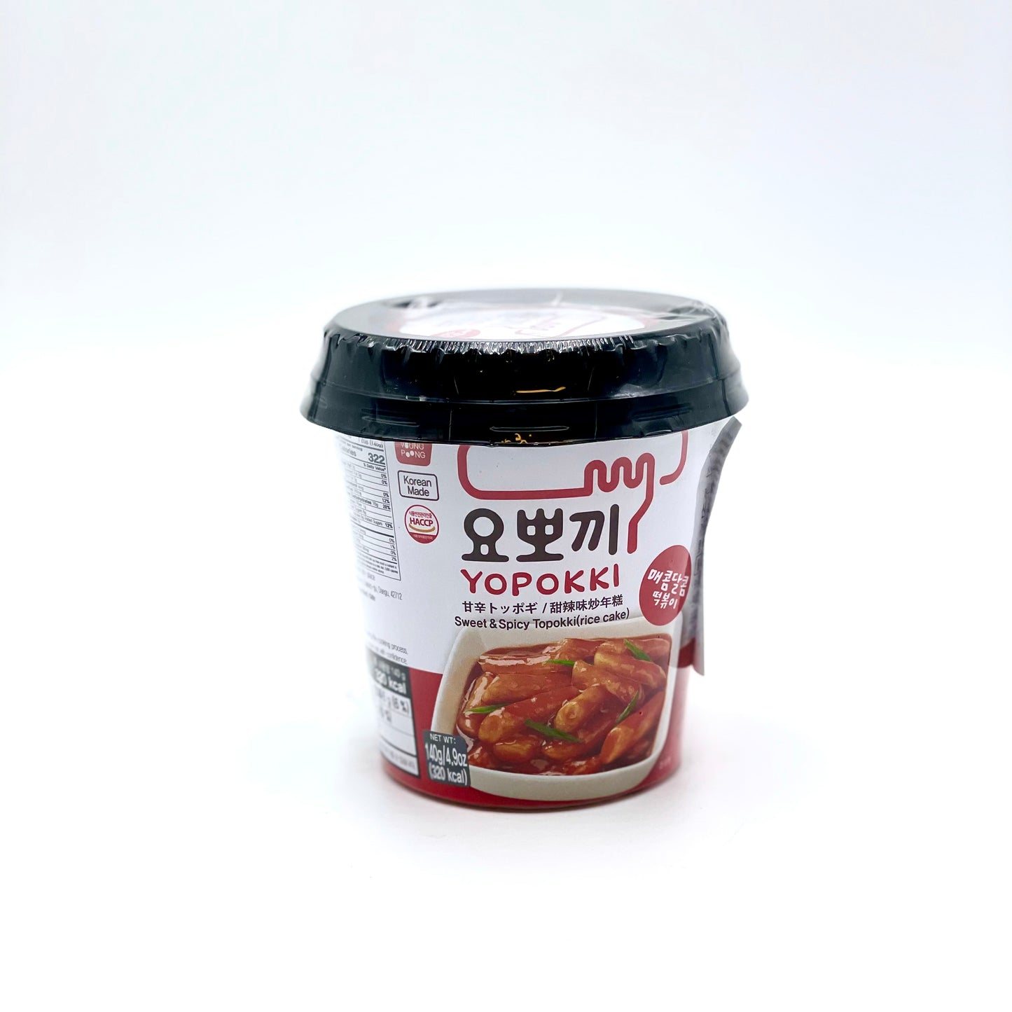 YoungPoong cup Yoppokki Sweet&Spicy 140g