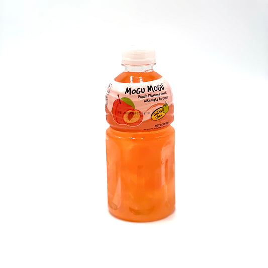 Mogu Mogu Peach Flavored Juice +Nata de Coco 320ml
