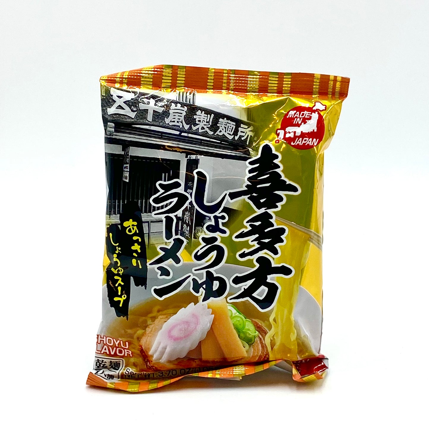 Igarashi Seimen Kitakata Shoyu Ramen 105g 五十嵐製麺　喜多方しょうゆラーメン