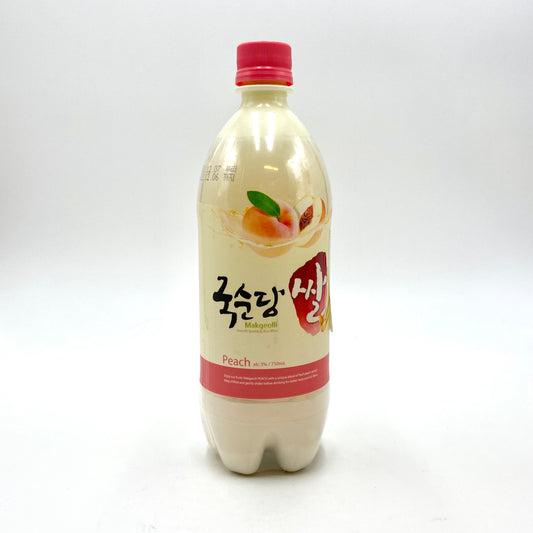Kooksoondang Makgeolli Alc3% Pesca 750ml 韩国麴醇堂米酒 桃子味