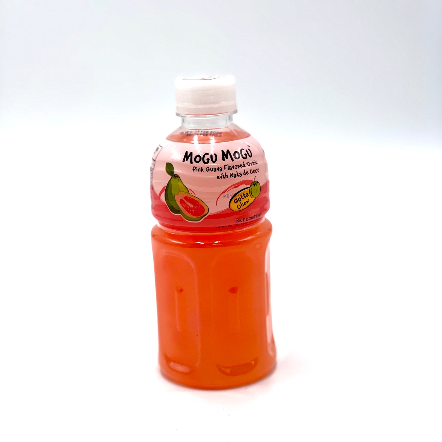 Mogu Mogu Pink Guava Flavored Drink +Nata de Coco 320ml