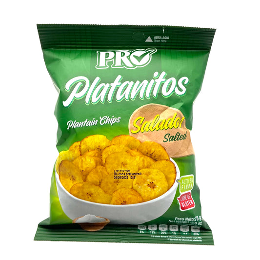 Pro Platanitos Chips Salted 70.9g