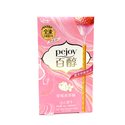 Glico pejoy fragola&vaniglia 48g 格力高百醇草莓香草
