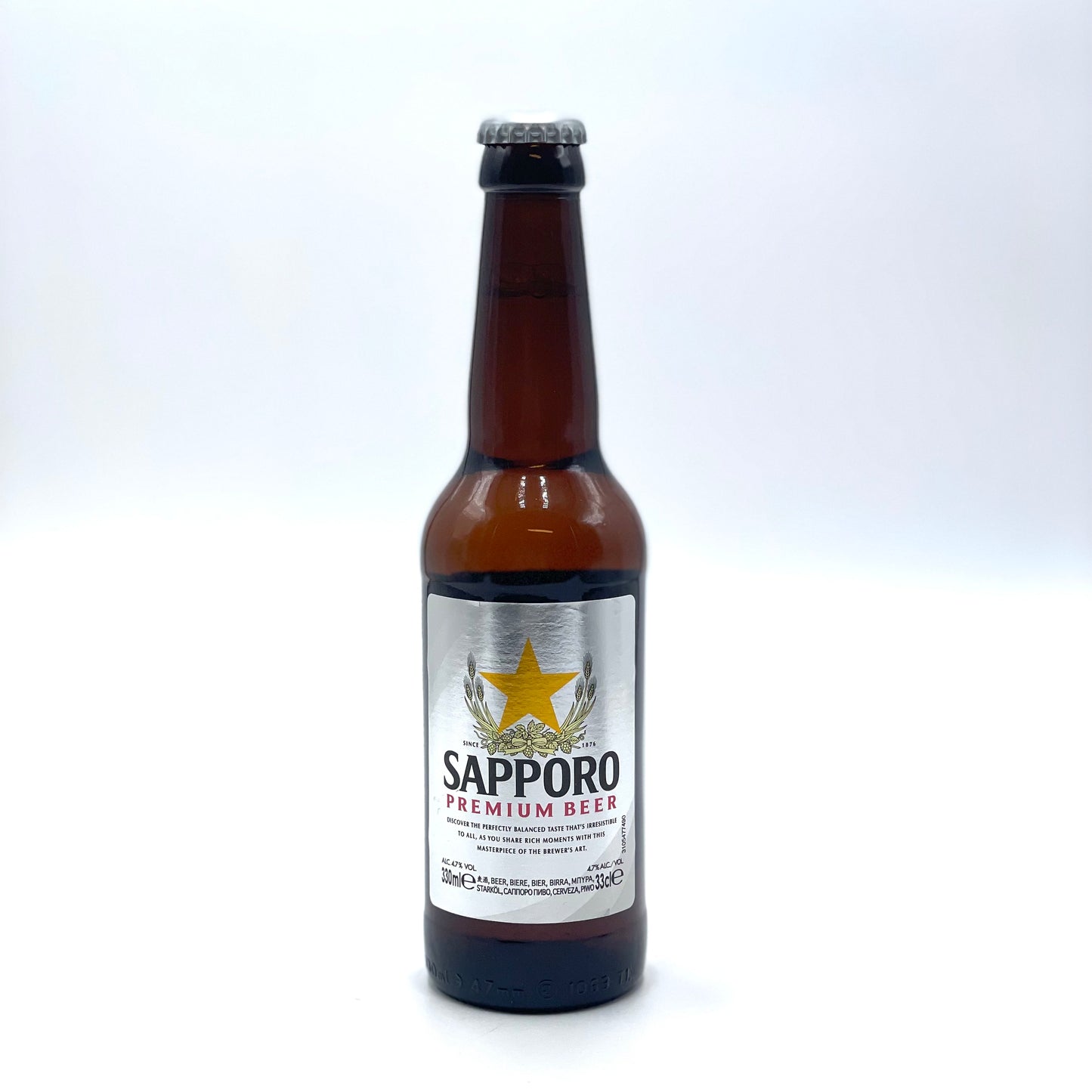 Sapporo Birra bottle 330ml