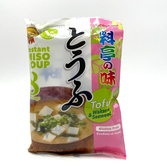 Marukome inst Miso Tofu and Wakame 153g (8pcs)