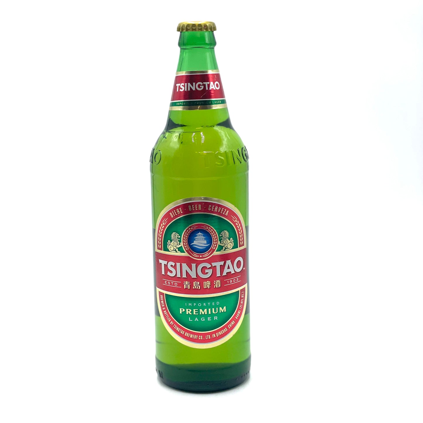 Tsingtao Birra Cinese 4.7% 640ml 青岛啤酒