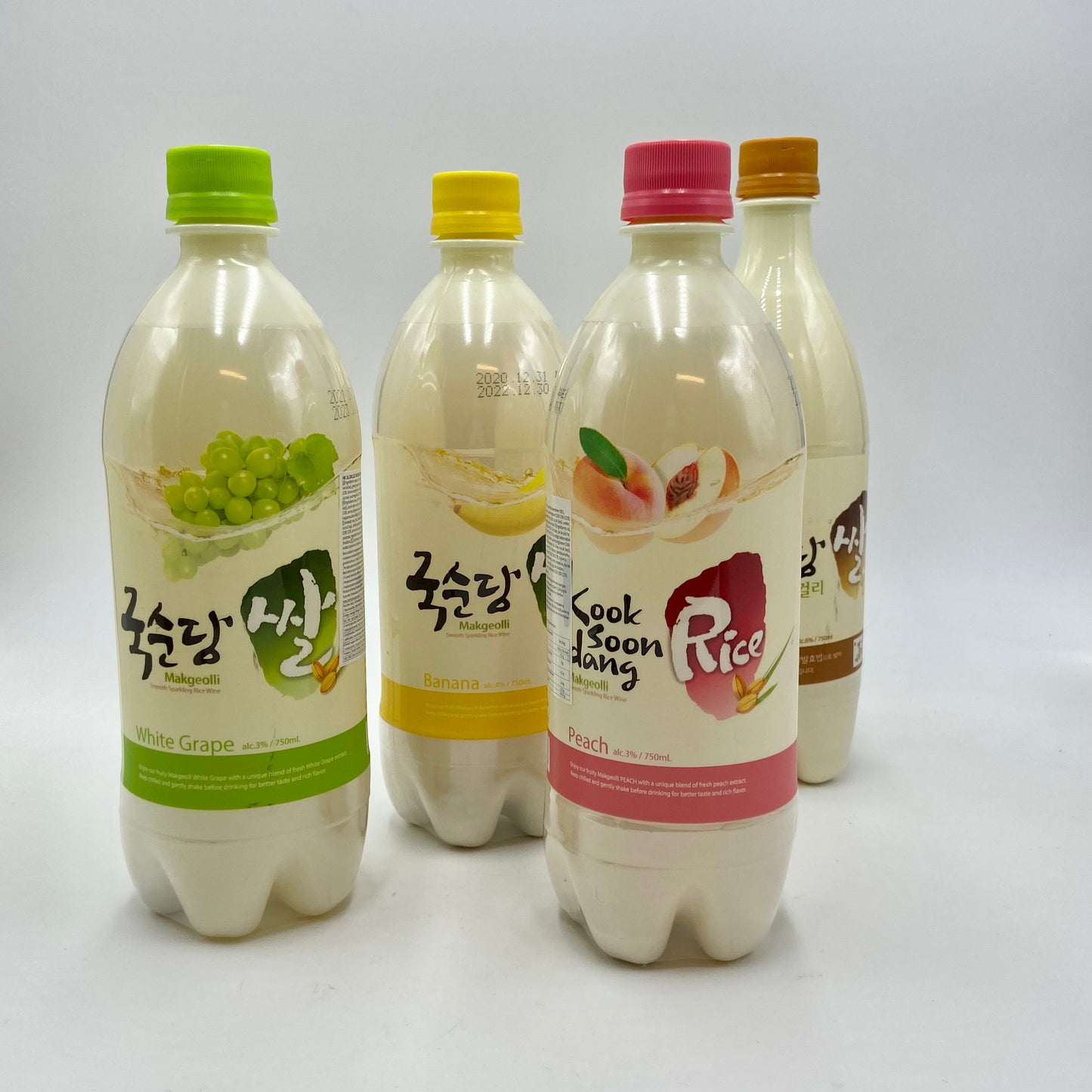 Kooksoondang Makgeolli Alc3% Peach 750ml 韩国麴醇堂米酒 桃子味