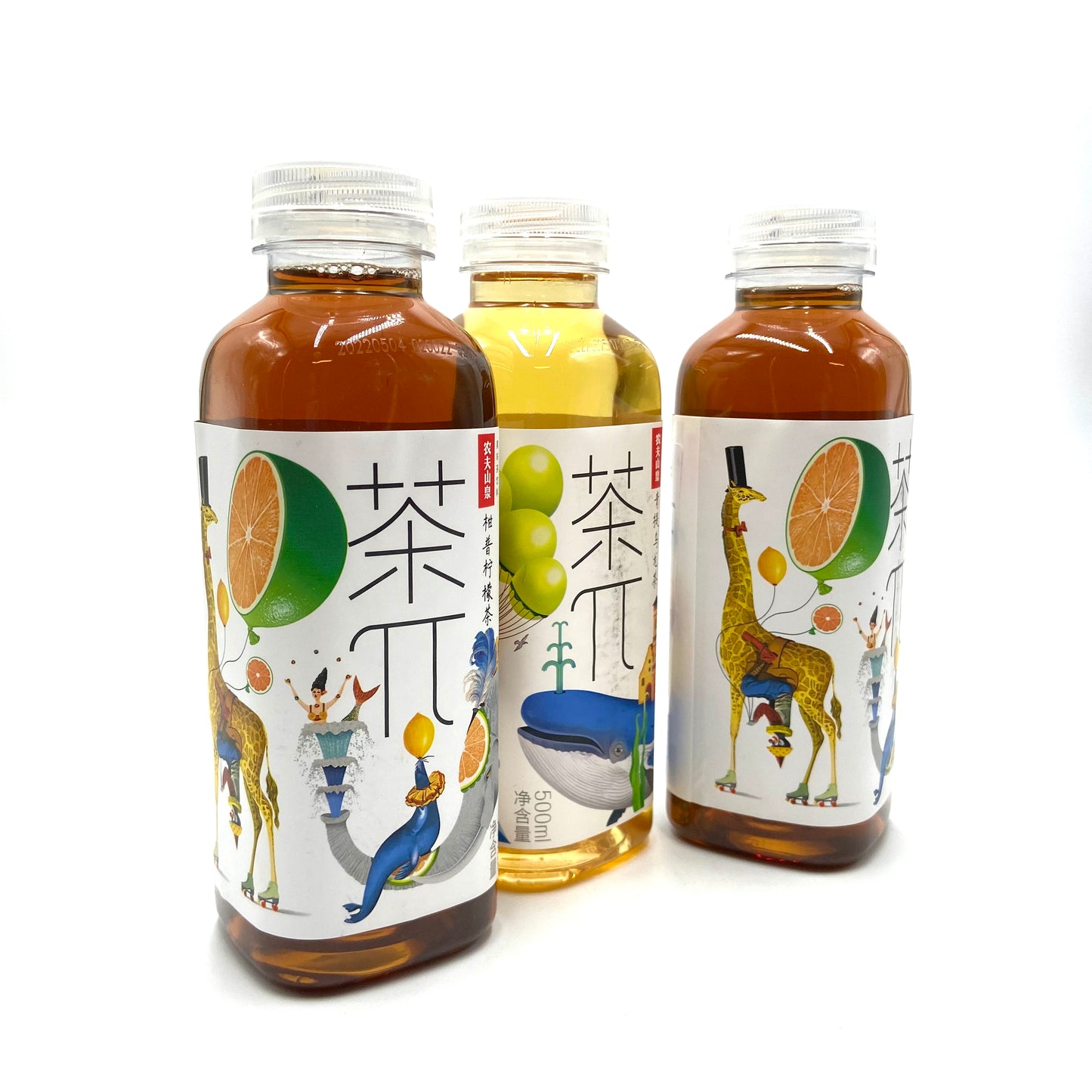 NFS te Oolong e Pesca 500ml 农夫山泉茶π 蜜桃乌龙茶