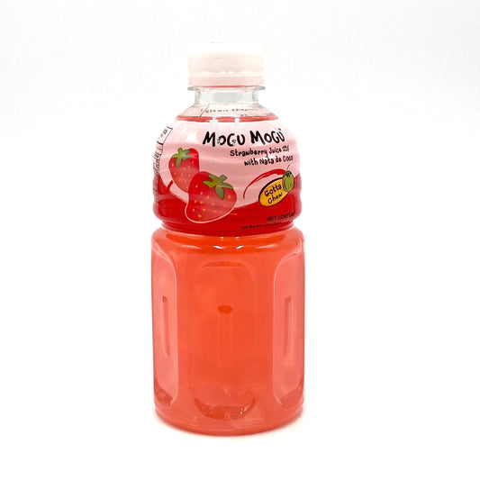 Mogu Mogu Strawberry Juice 25% +Nata de Coco 320ml