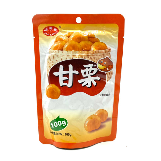 Jialifu Snack di Castagne 100g 怀柔佳栗福甘栗仁