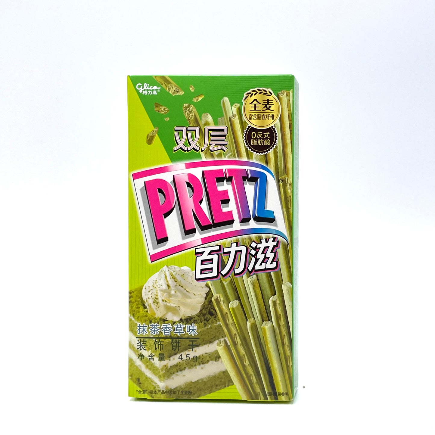 Glico Pretz Matcha e Vanilla 48g 格力高百力滋 抹茶香草