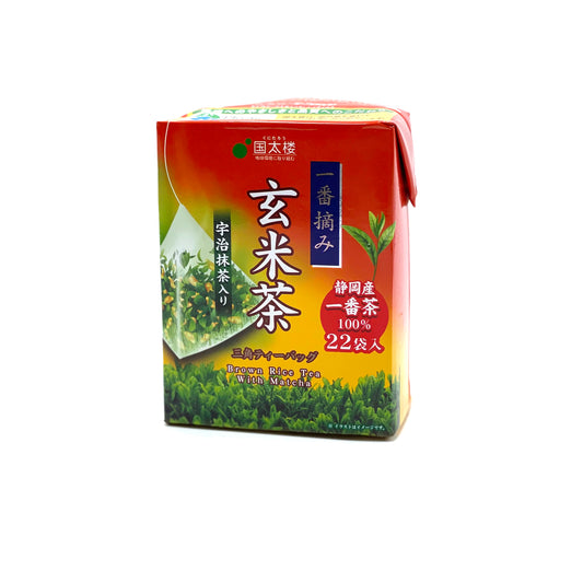 Kunitaro Genmaicha with Matcha (22pcs) 39.6g 国太楼 玄米茶 宇治抹茶入り